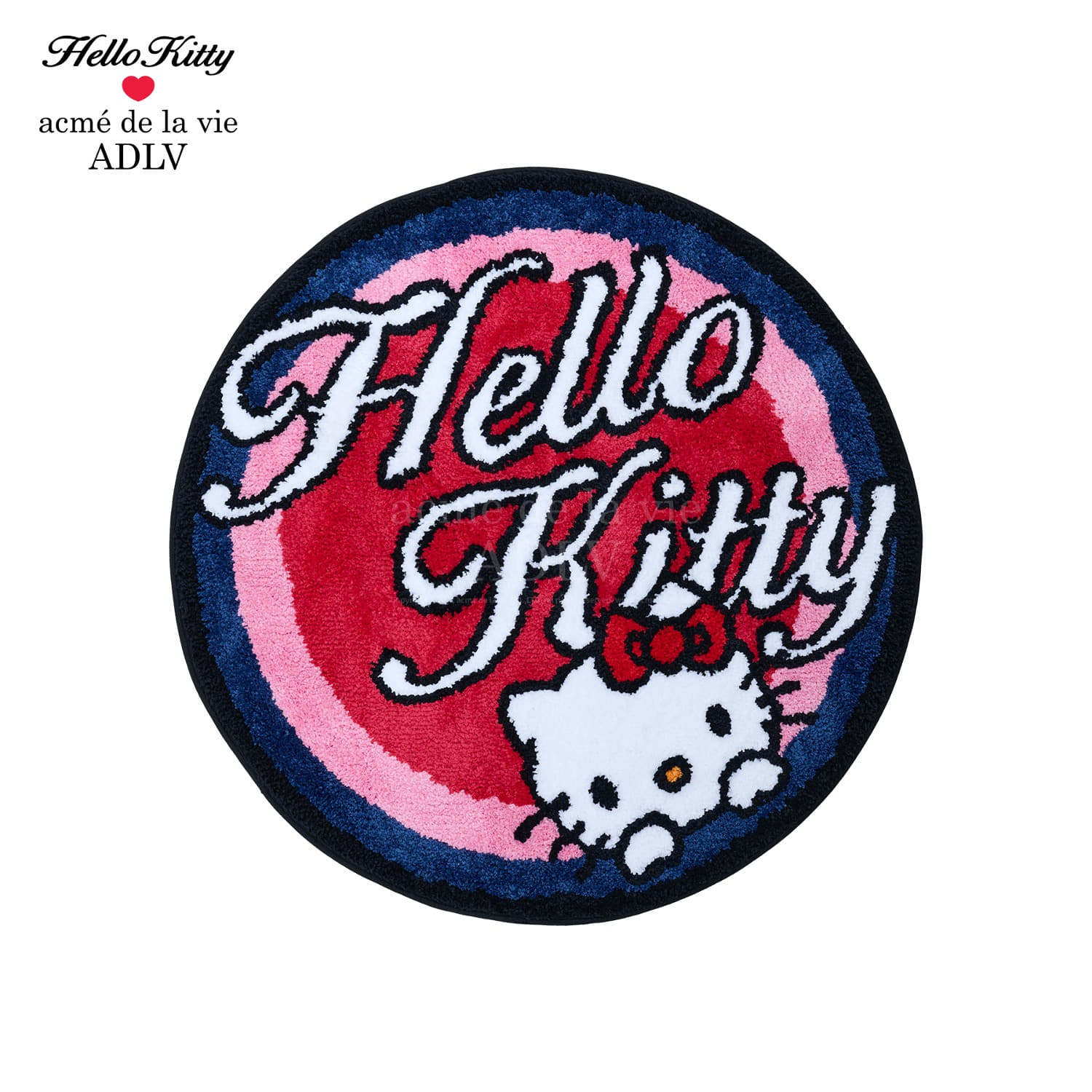 acmé de la vie / Sanrio HELLO KITTY ARTWORK RUG PINK