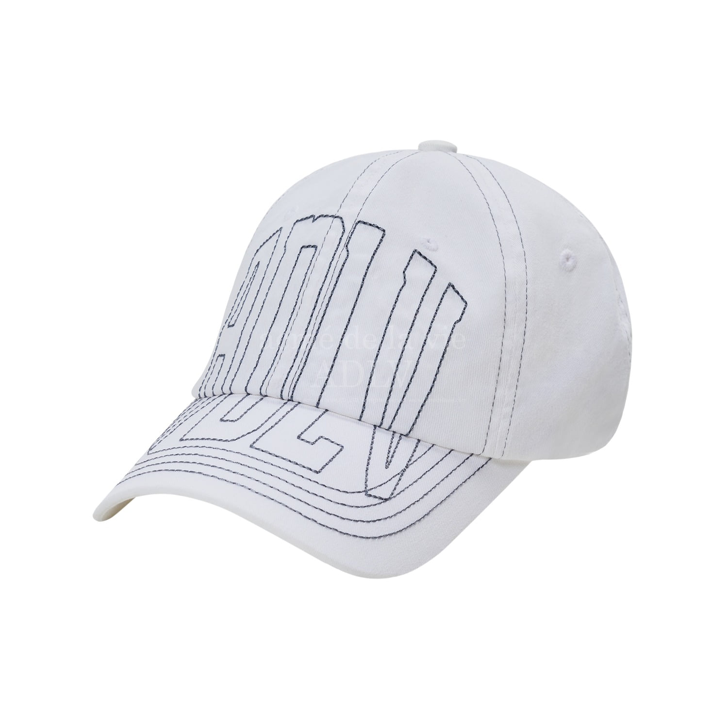 [아크메드라비] ADLV FRONT STITCH BALL CAP WHITE